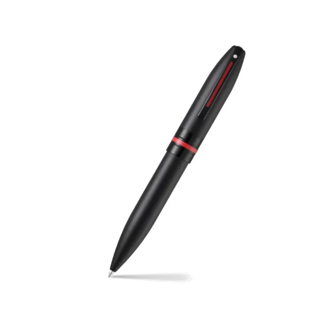 Sheaffer® ICON 9108 Matte Black Ballpoint Pen With Gloss Black PVD Trim