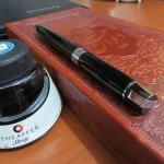 Sheaffer Gift 300 9312 Rollerball Pen Glossy Black with Chrome-Plated Trim