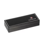Sheaffer Gift 300 9314 Rollerball Pen Glossy Black and Chrome with Chrome-Plated Trim