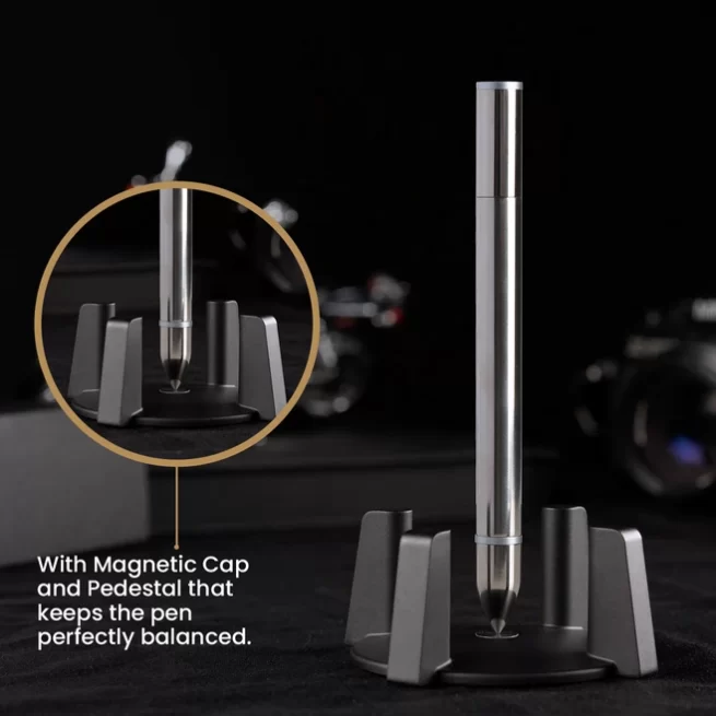 Hoverpen 1.0 Shining Silver Ballpoint Pen