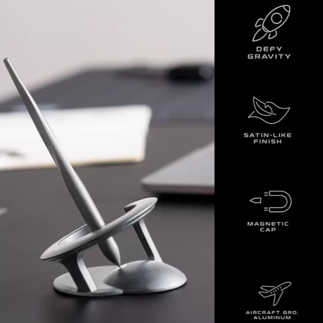 Hoverpen 2.0 Starlight Silver Ballpoint Pen