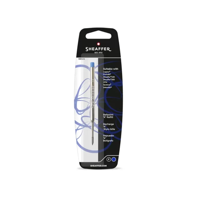 Sheaffer K Style Ballpoint Refill (Fine) Blue