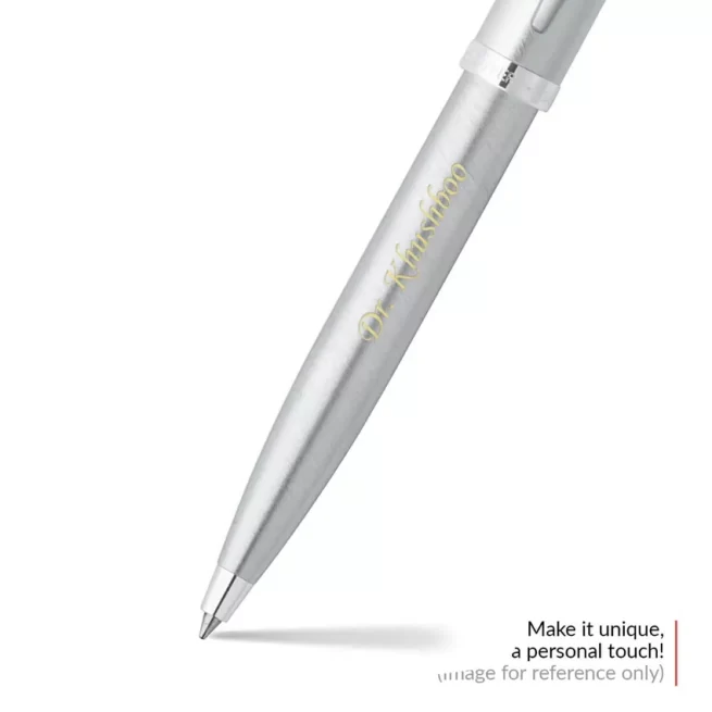 Sheaffer 9421 VFM Fountain Pen (Medium) Polished Chrome with Chrome-Plated Trim