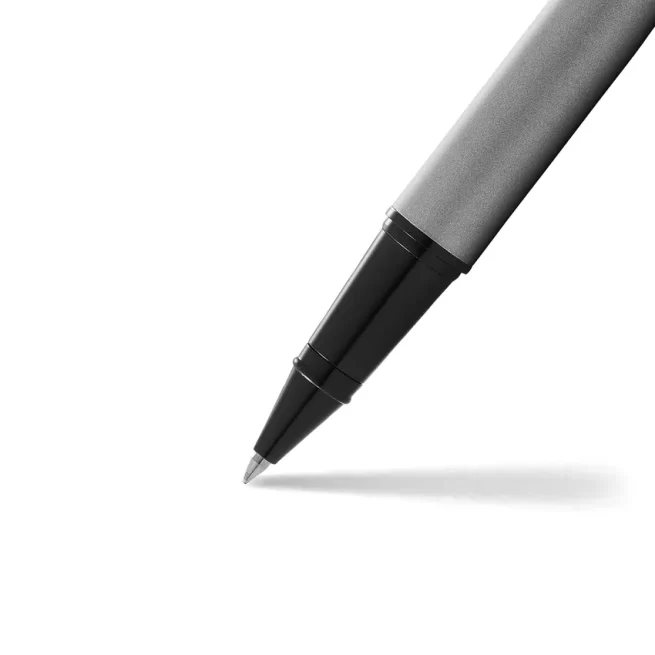 Sheaffer 9345 Gift 300 Lacquer Rollerball Pen Matte Grey with Polished Black Trim