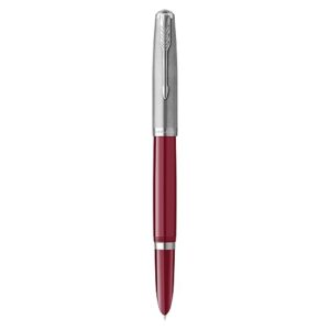Parker 51 Burgundy Chrome Trim Fountain Pen &lrm;2123496