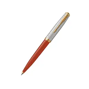 Parker 51 Red Rage Gold Trim Ballpoint Pen &lrm;8901198710042