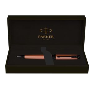 Parker Ambient Ambient Rose Gold Black Metal Trim Ballpoint Pen &lrm;9000032908