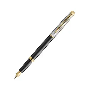 Waterman  H&eacute;misph&egrave;re Reflections of Paris Gold Trim Fountain Pen &lrm;8901198913573