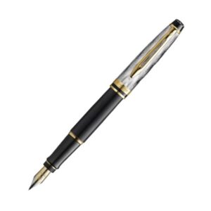 Waterman  Expert Reflections of Paris Gold Trim Fountain Pen &lrm;8901198923220