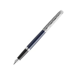 Waterman  H&eacute;misph&egrave;re L&rsquo;Essence Du Bleu Chrome Trim Fountain Pen &lrm;8901198913542