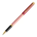 Waterman Hémisphère Colour Blocking Pink Gold Trim Rollerball Pen