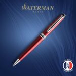 Waterman Expert DARK RED CHROME TRIM Ballpoint Pen 2093653