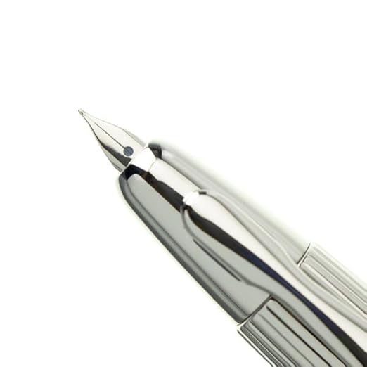 Pilot Capless Silver Accent Fountain Pen FC-1500RRR
