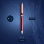 Waterman Expert DARK RED CHROME TRIM Ballpoint Pen 2093653