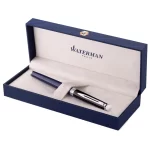 Waterman Hémisphère Colour Blocking Blue Chrome Trim Rollerball Pen 9000037254