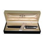 Parker Ambient Lacque Black Chrome Trim Fountain Pen ‎9000014120