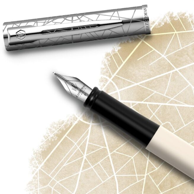 Waterman Allure Deluxe White Fountain Pen ‎9000034658