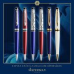 Waterman Expert DARK RED CHROME TRIM Ballpoint Pen 2093653
