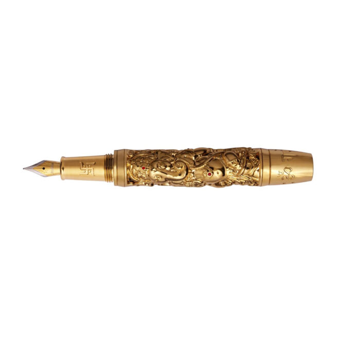 Noblia Limited Edition Ganesha Gold Fountain Pen